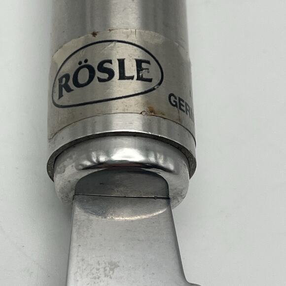 RÖSLE Zester Canelle German Brand Cocktail Home Bar Garnish Chef Tool Stainless - Picture 5 of 15